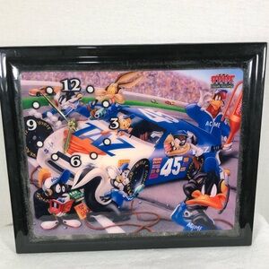 Looney Tunes Racing Wall Clock